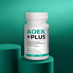 ADEK +Plus 120 kapsułek