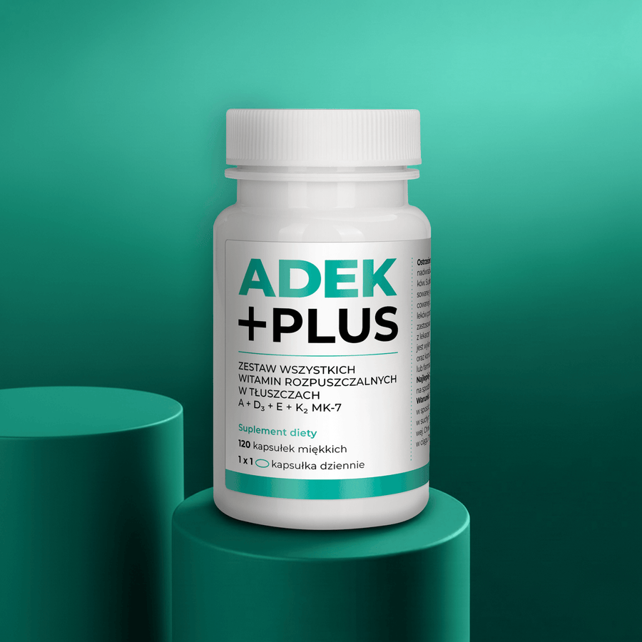 ADEK +Plus 120 kapsułek