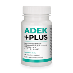 ADEK +Plus 120 kapsułek