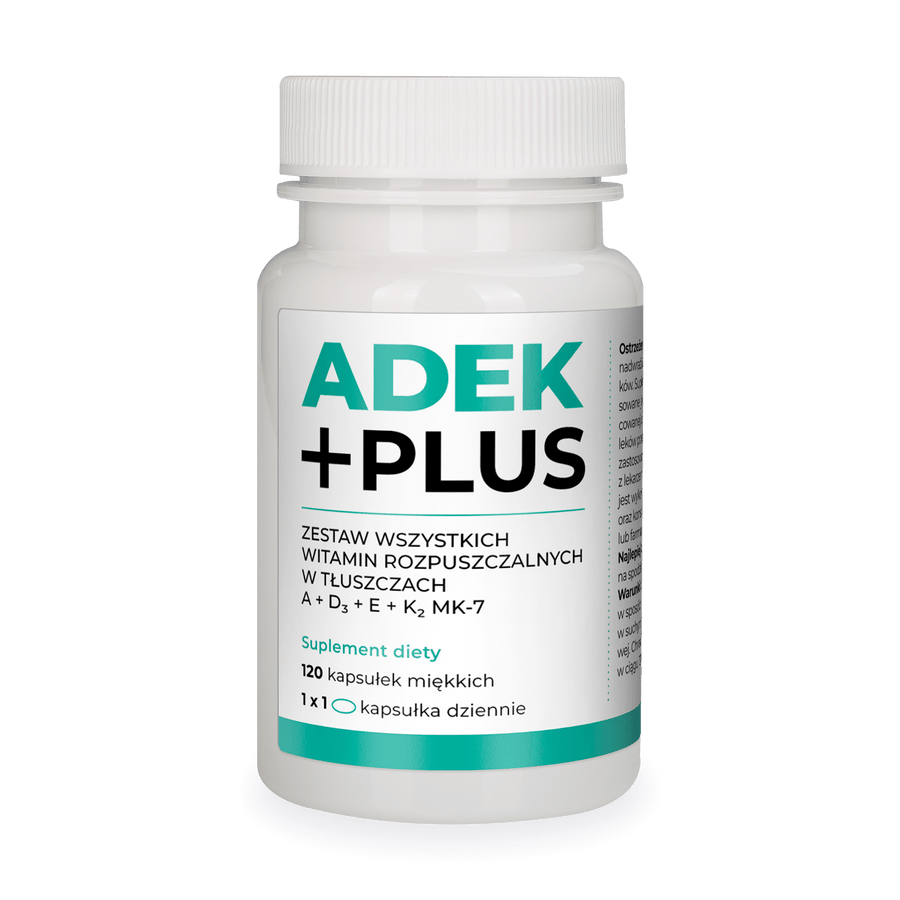 ADEK +Plus 120 kapsułek