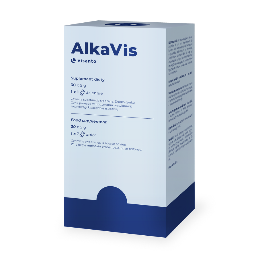 AlkaVis – wsparcie równowagi kwasowo-zasadowej