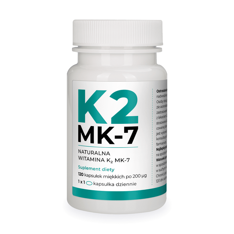 K2 MK-7 200 mcg 120 kapsułek