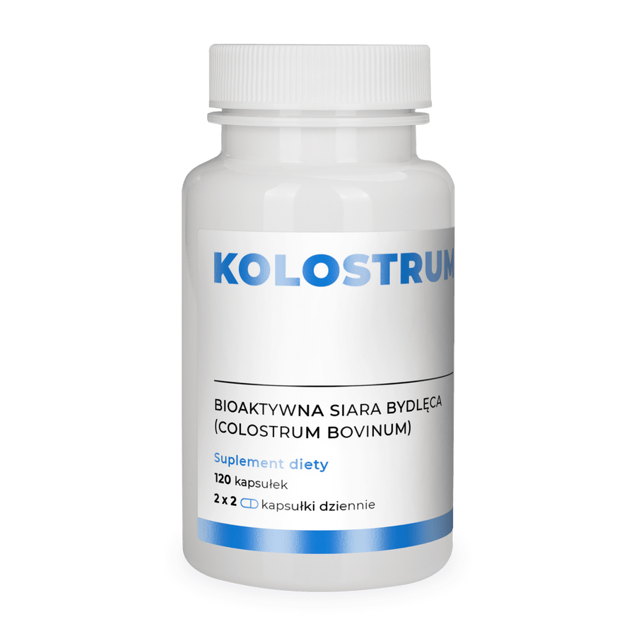 Kolostrum 200 mg - bioaktywna siara bydlęca Visanto