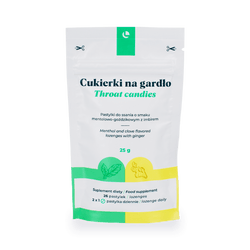 Cukierki na gardło