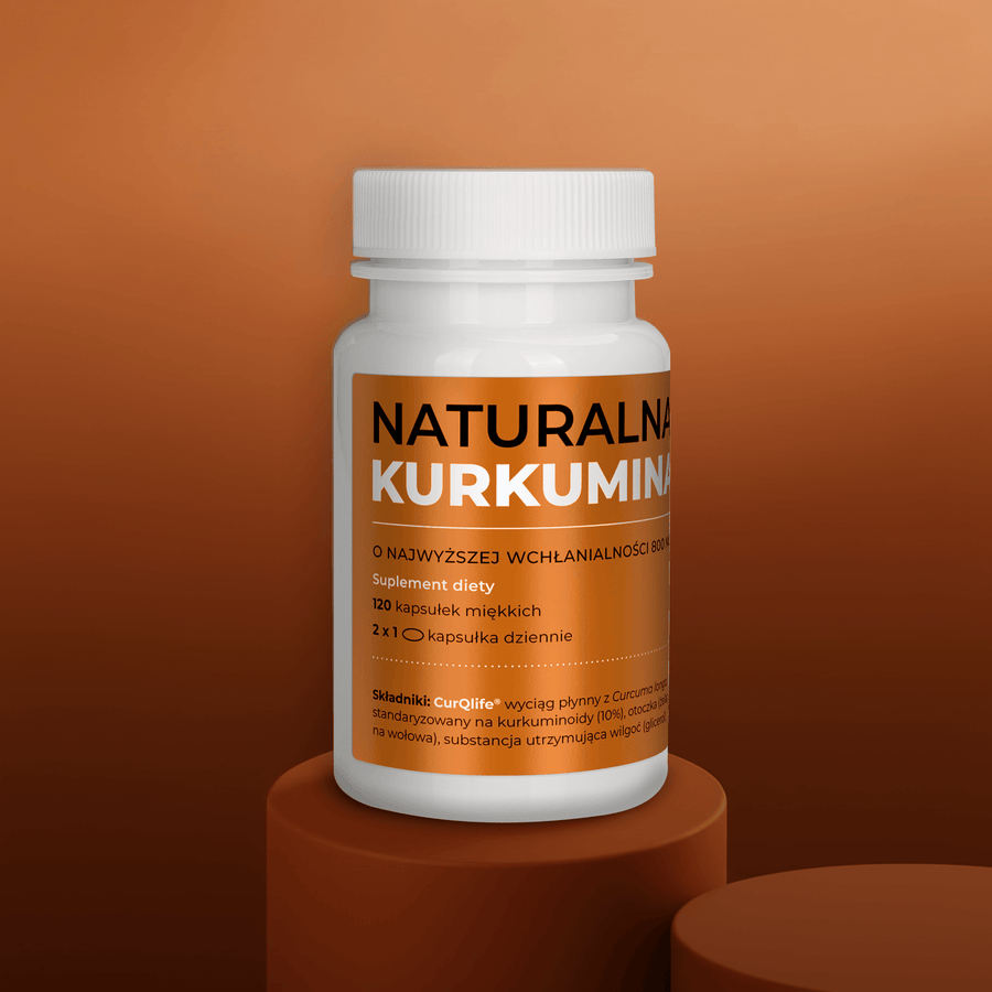 Naturalna kurkumina 120 kapsułek