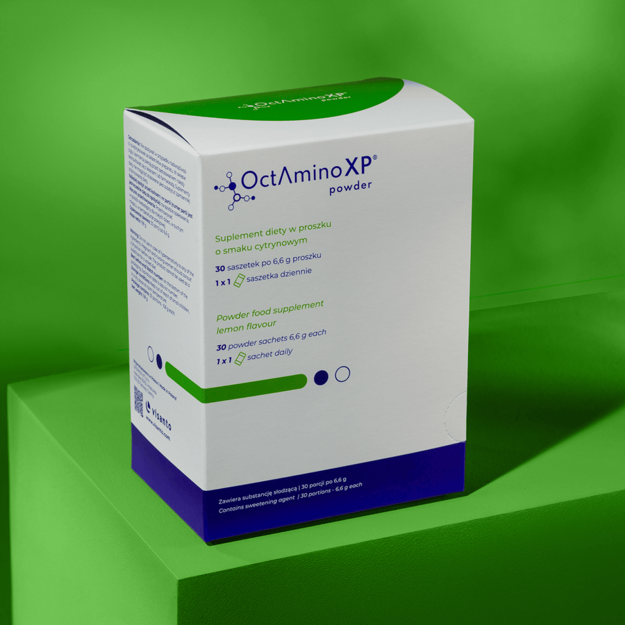 OctAmino XP® o smaku cytrynowym w saszetkach