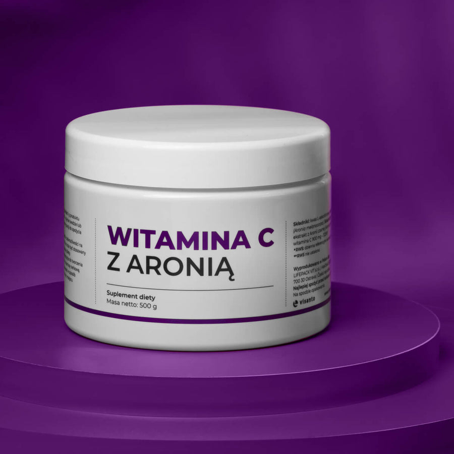 Witamina C z aronią Visanto