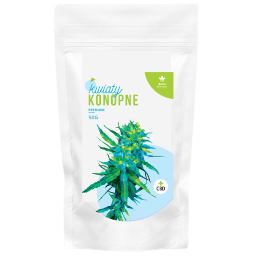Kwiaty konopne premium 50g