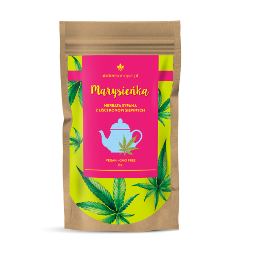 Herbatka z liści konopi siewnych Marysieńka