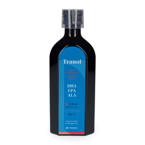 TRANOL truskawkowy 250 ml