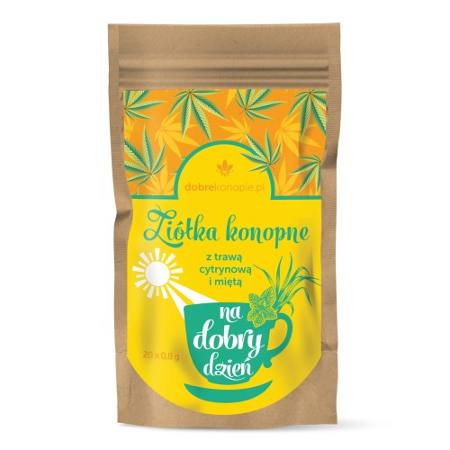 Ziółka z trawą cytrynową i miętą na dobry dzień