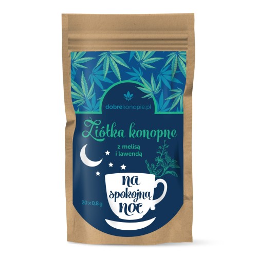 Ziółka z melisą i lawendą na spokojną noc