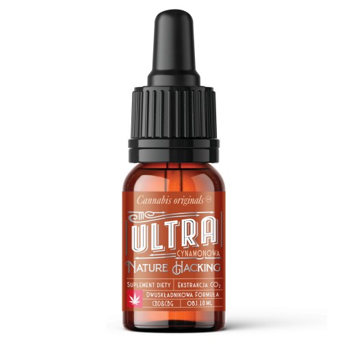 Olejek Ultra wsparcie mózgu o smaku cynamonowym 10 ml