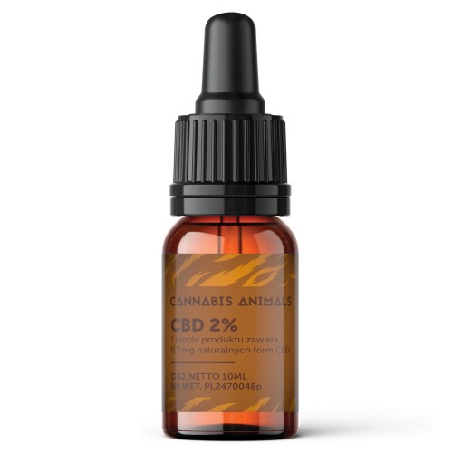 Olejek dla zwierząt 2% 10 ml