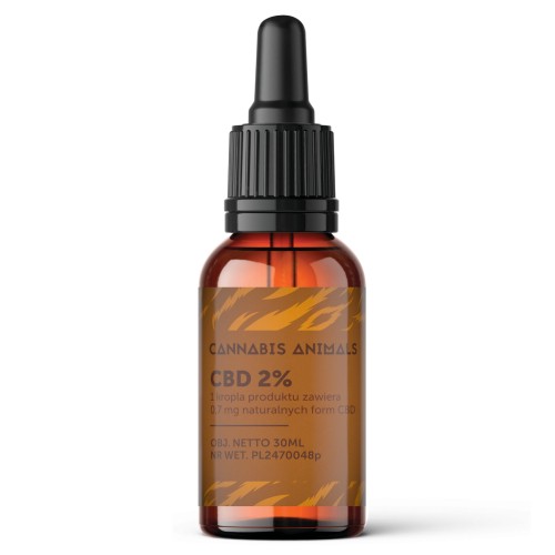 Olejek dla zwierząt 2% 30 ml