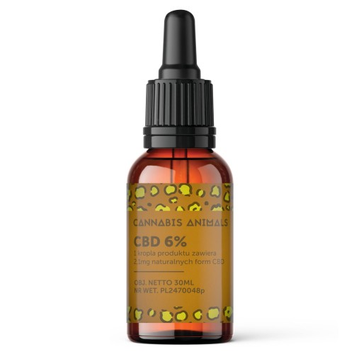 Olejek dla zwierząt 6% 30 ml